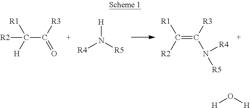 PROCESSES FOR THE PREPARATION OF ENAMINES