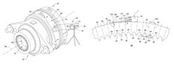 Alignment tool for use with a wind turbine inspection system and methods of assembling same