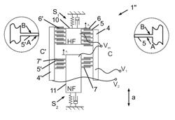 Micromechanical sensor having a bandpass characteristic