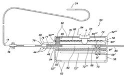 Device and method for the implantation of active fixation medical leads