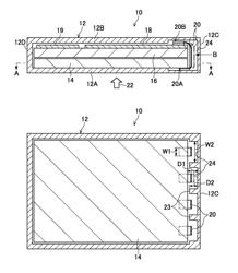 Portable radiographic imaging device and radiographic imaging system