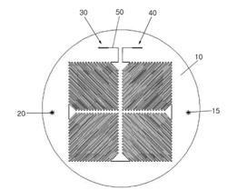 GAS CHROMATOGRAPHY CHIP AND MULTI-LAYERED GAS CHROMATOGRAPHY CHIP ASSEMBLY THEREOF