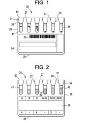 METHOD FOR HOLDING MULTIPLE TYPES OF DIAGNOSTIC TEST CONSUMABLES IN A RANDOM ACCESS SINGLE CONTAINER