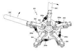 Aircraft rotary wing motion control and instrumented motion control fluid device