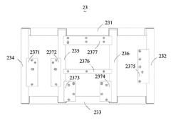 Back frame of flat panel display device and backlight system