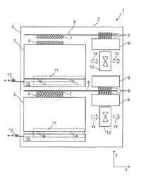 Server frame and rack-mounted server suitable for use in the server frame