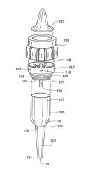 Fully vented wide rim nursing bottle