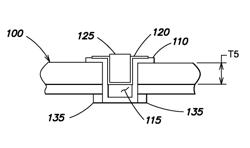 Method for forming bumps in substrates with through vias