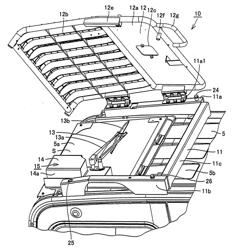 WIPER DEVICE, OPEN/CLOSE GUARD WITH WIPER DEVICE, AND CAB FOR CONSTRUCTION MACHINE