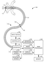 DETERMINING POSITION OF MEDICAL DEVICE IN BRANCHED ANATOMICAL STRUCTURE