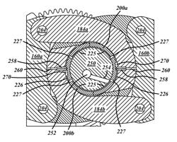 Opposed-piston, opposed-cylinder engine with collinear cylinders