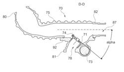 EGR valve assembly for internal combustion engines