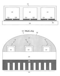 Method and apparatus for fabricating phosphor-coated LED dies