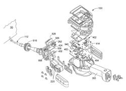 Inspection apparatus having heat sink assembly