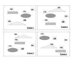 Systems and methods for testing video hardware by evaluating output video frames containing embedded reference characteristics