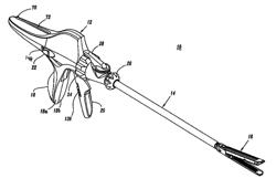 Surgical stapling device with independent tip rotation