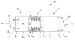 Gas filter with chamber comprising carbon nanotubes for filtering CO2