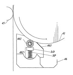 Cleaning device and image-forming device