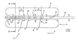 Method and an apparatus for transporting containers or packs of containers