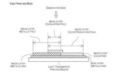 Printing device, printing method, and medium having recorded program