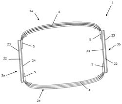 Method of manufacturing a spar for a wind turbine from elements comprising different materials