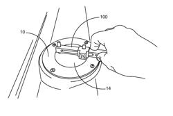 UNIVERSAL ADJUSTABLE MARINE DECK FILL LID KEY