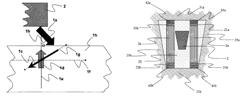 Perpendicular magnetic write head having a current carrying element for in-plane field assisted magnetic recording