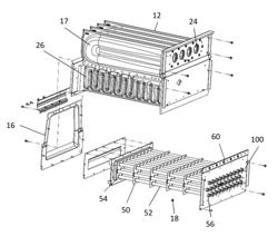 CONDENSING HEAT EXCHANGER FINS WITH ENHANCED AIRFLOW