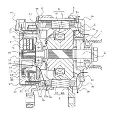 ROTATING ELECTRICAL MACHINE FOR VEHICLE