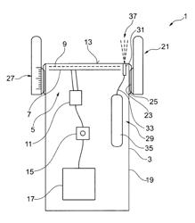 DEVICE AND METHOD FOR THE PLASMA TREATMENT OF SURFACES AND USE OF A DEVICE