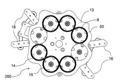 Machine for alternating tubular and flat braid sections and method of using the machine