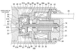 Damping force adjustable shock absorber