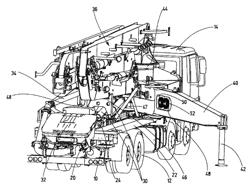 Mobile work appliance with a supporting structure