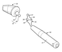 Tool for removal of canal hearing device from ear canal