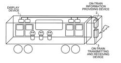 On-train information providing device, on-train information providing system, and audio data providing method