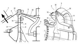 Bleeding of air via the diffuser of a centrifugal compressor of a turbine engine