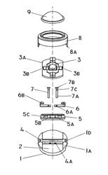 Miniature SMD-HPLED replaceable lamp