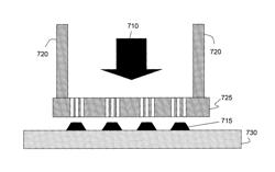 Method and apparatus for organic vapor printing