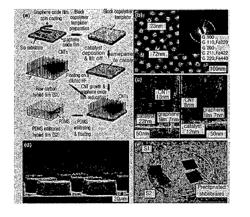 3-dimensional nanostructure having nanomaterials stacked on graphene substrate and fabrication method thereof