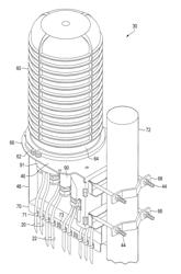 Overvoltage protection for remote radio head-based wireless communication systems