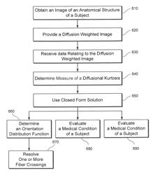 System, method and computer accessible medium for providing real-time diffusional kurtosis imaging and for facilitating estimation of tensors and tensor-derived measures in diffusional kurtosis imaging