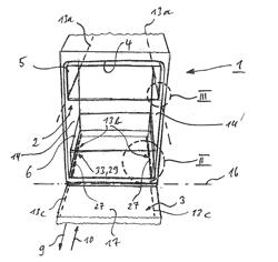 DISHWASHER WITH AT LEAST ONE LIGHT SOURCE WHICH IS CONTROLLED DEPENDENT ON MOVEMENT POSITIONS OF A RECEIVING BASKET