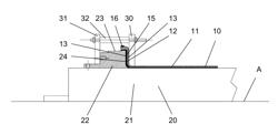 Method for manufacturing a hollow shaft with at least one integral flange made of fiber composite