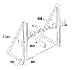 Machine and method for deconstructing a vertical wall