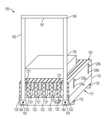 CART WITH A SUPPORT SURFACE HAVING A SELECTIVELY ADJUSTABLE CONTOUR AND A PRINTING SYSTEM SHEET STACKER INCORPORATING THE CART