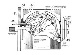 INFINITELY VARIABLE TRACTION DRIVE EMPLOYING ALTERNATE STEERABLE ROLLERS