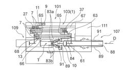 BREAD CONVEYING APPARATUS AND BREAD SLICING APPARATUS