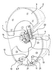 System for lubricating a closing mechanism, a closing bar and closing hook