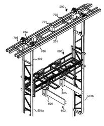 Top-down hydro-demolition system with rigid support frame