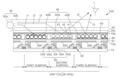 Multi-color electrophoretic display device, image sheet, and manufacturing method thereof